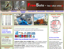 Tablet Screenshot of freesolo.cz